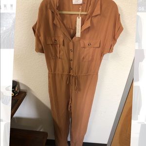 Rust colored jumpsuit